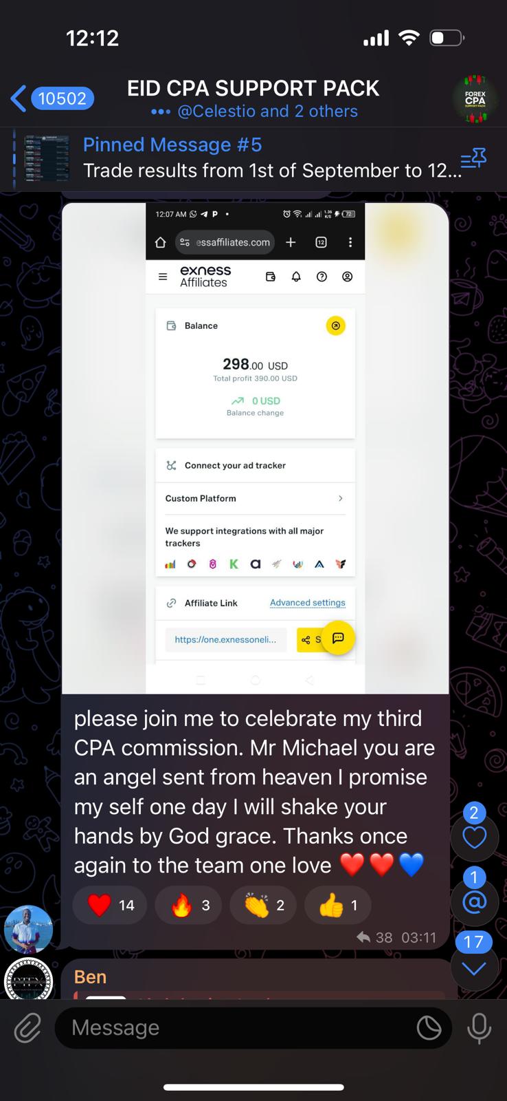 Please join me celebrate my third CPA commission